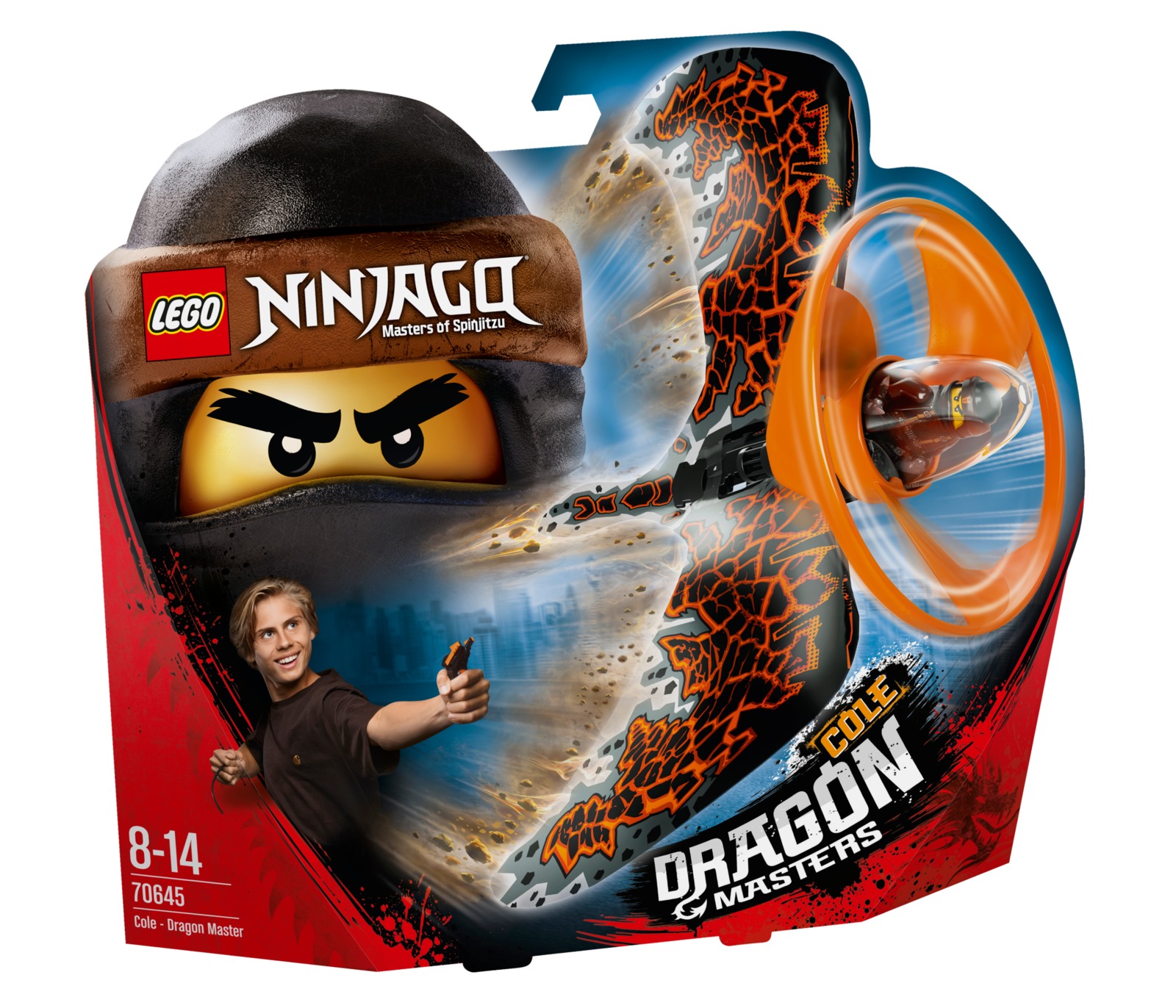 LEGO Ninjago: Cole Dragon Master (70645)