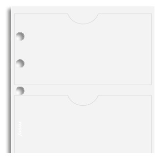 Filofax - Personal Business Card Holder - Double Sided (Holds 6 Cards) image