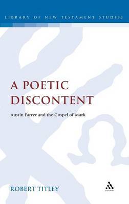 A Poetic Discontent on Hardback by Robert Titley