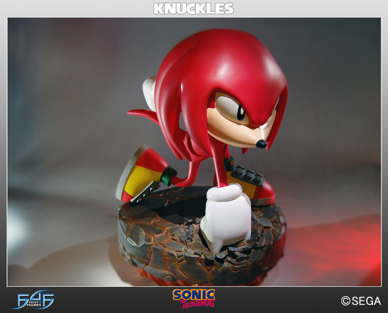 Sonic the Hedgehog 10" Statue - Knuckles the Echidna (Limited Ed. 1500)