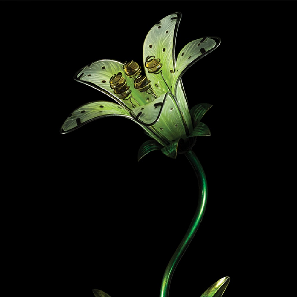 Regal: Solar Tiger Lily Stake - White image