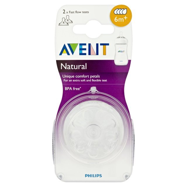 Avent Natural Fast Flow Teat (2pk) image