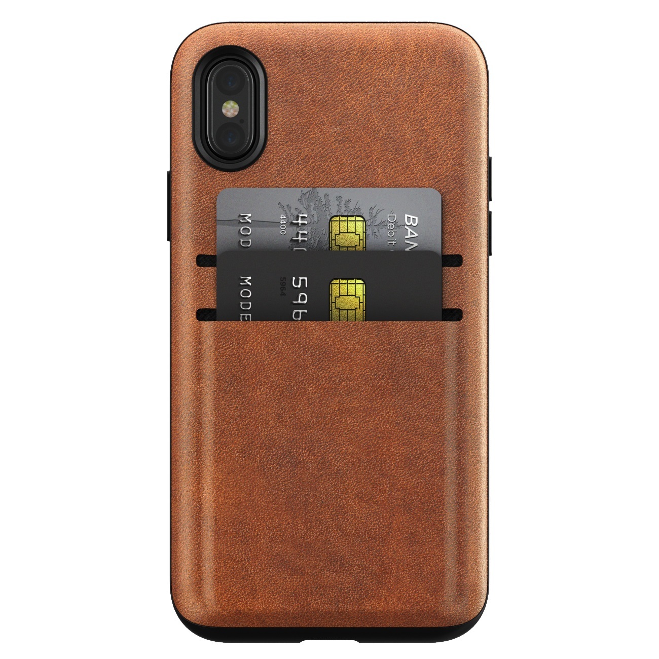 Nomad Leather Wallet Case - iPhone X/XS