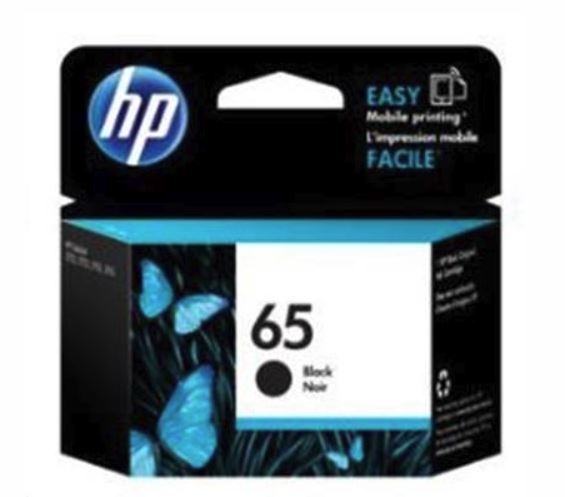 HP 65 Black Original Ink Cartridge image