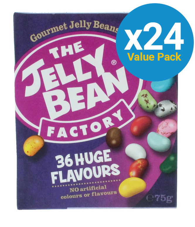 Jelly Bean Factory 75g (24 Pack) at Mighty Ape NZ