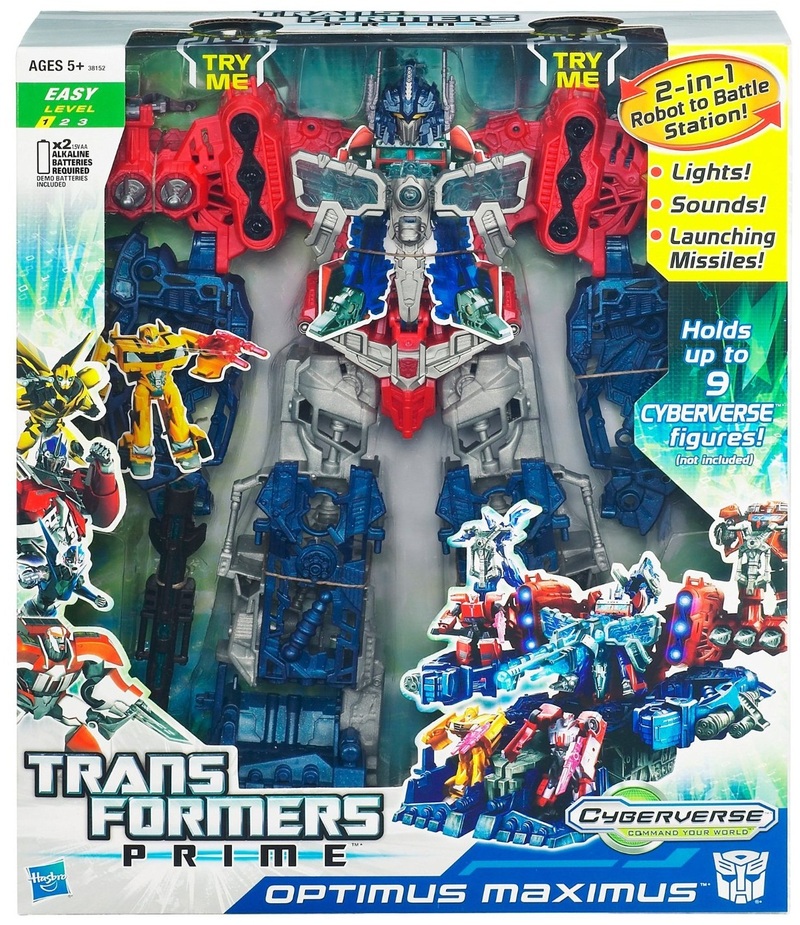 Buy Transformers Prime Cyberverse Optimus Maximus at Mighty Ape NZ