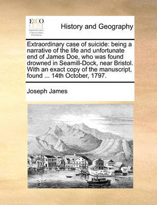 Extraordinary Case of Suicide by Joseph James image