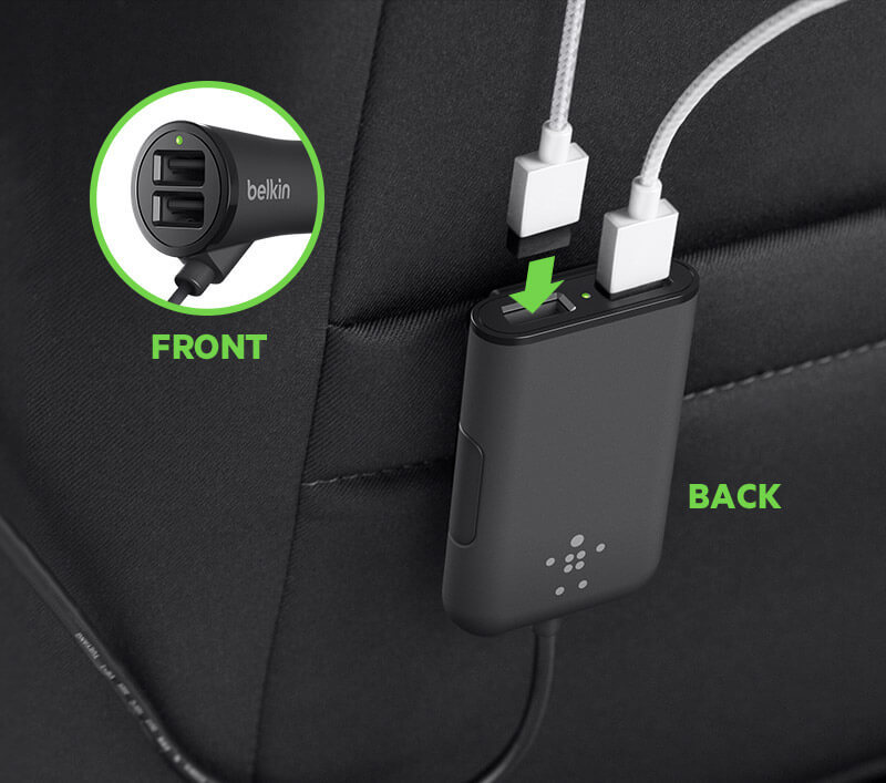 Belkin 4Port Passenger Car Charger at Mighty Ape NZ