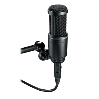 Audio-Technica AT2020 Condenser Cardoid Studio Microphone image