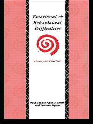 Emotional and Behavioural Difficulties by Paul Cooper image