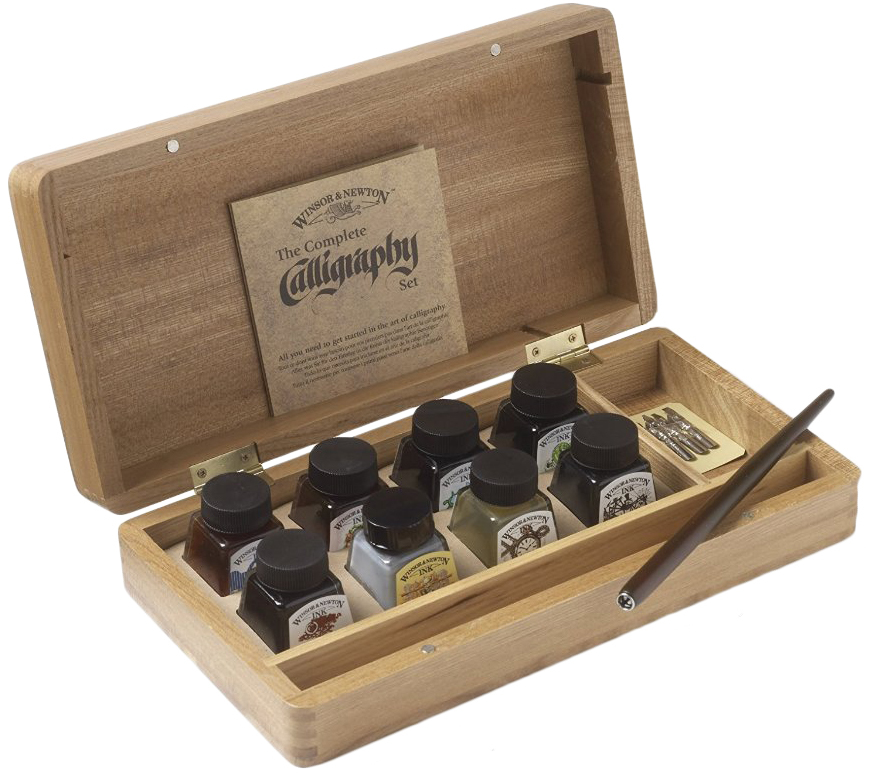 Winsor & Newton Calligraphy Wooden Box image