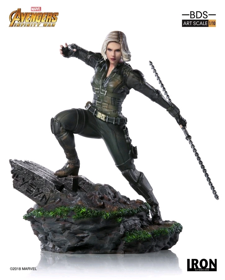 Marvel: 1/10 Black Widow - Battle Diorama Statue