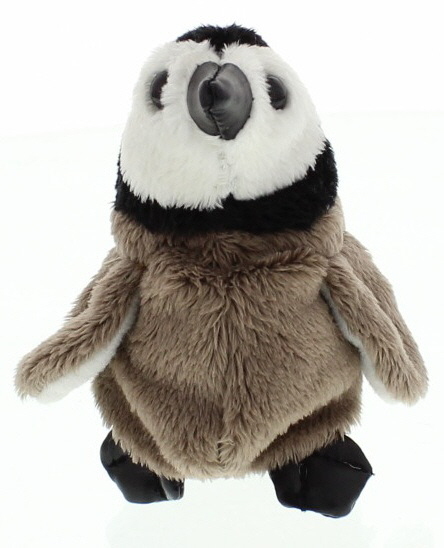 2680 Folkmanis Mini Emperor Penguin Baby Finger Puppet Plush