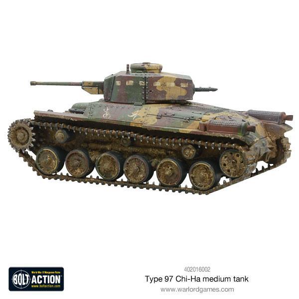 Chi-Ha Japanese tank image