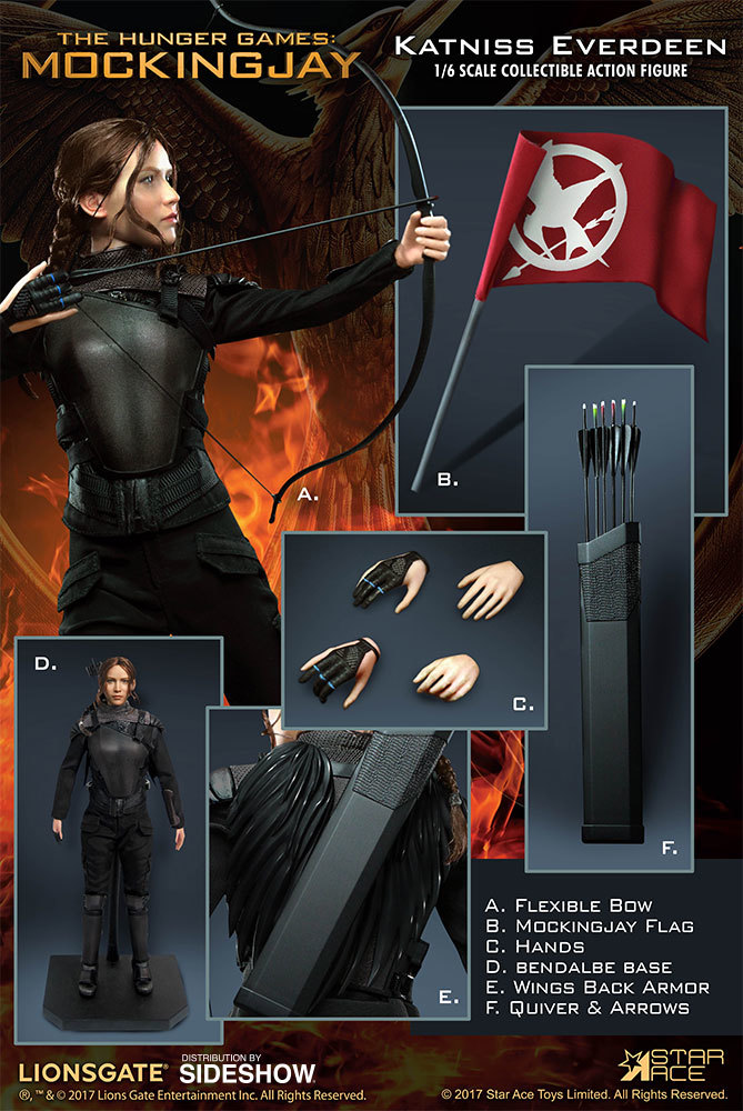The Hunger Games: Mocking Jay - Katniss Everdeen 12" Action Figure image