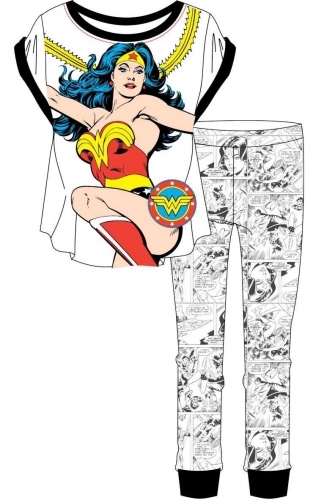 Ladies Wonder Woman Short Pyjamas image