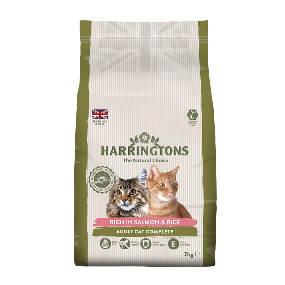Harringtons: Cat Food Salmon with Rice 2kg image