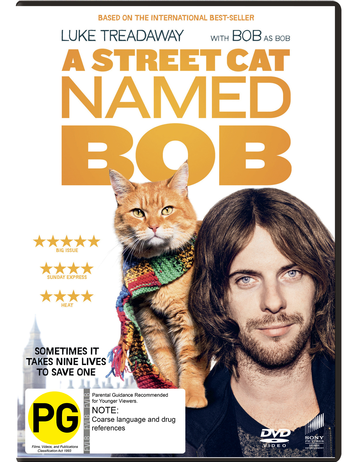 A Street Cat Named Bob on DVD image