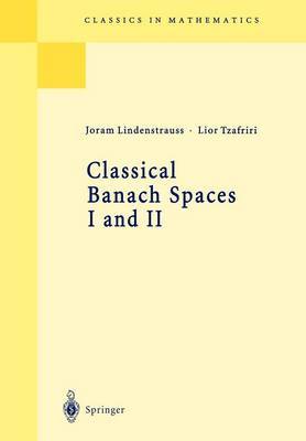 Classical Banach Spaces I and II by Joram Lindenstrauss image