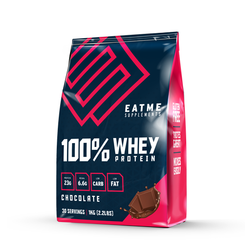 Eat Me Premium Whey Protein - Chocolate (1kg) image