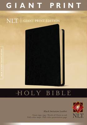 NLT Holy Bible, Giant Print, Black image