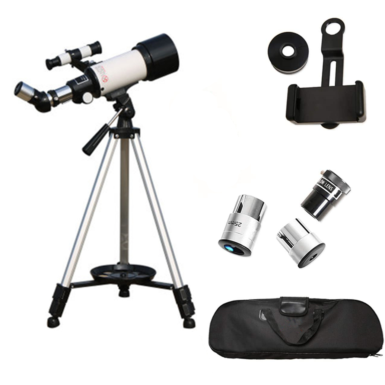 Beginners Portable Astronomical Telescope with Tripod at Mighty Ape NZ