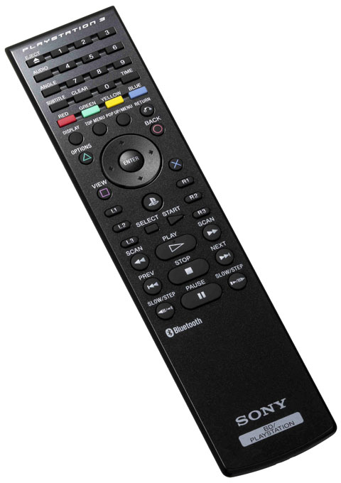 Sony Blu-Ray Media Remote for PS3 image