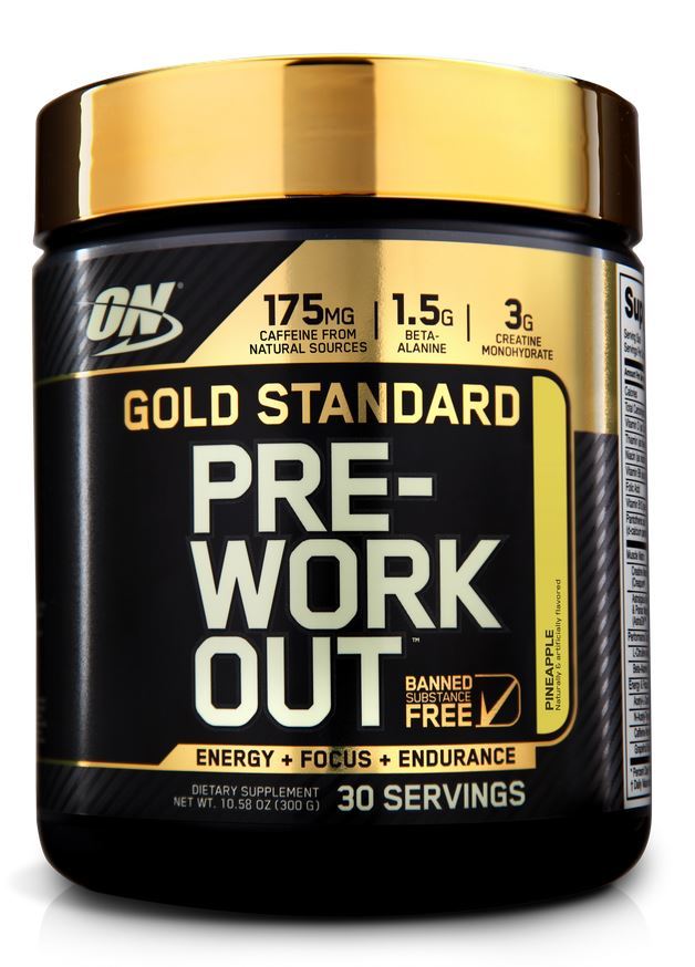 Optimum Nutrition Gold Standard Pre-Workout - Pineapple (300g/30 Servings) image
