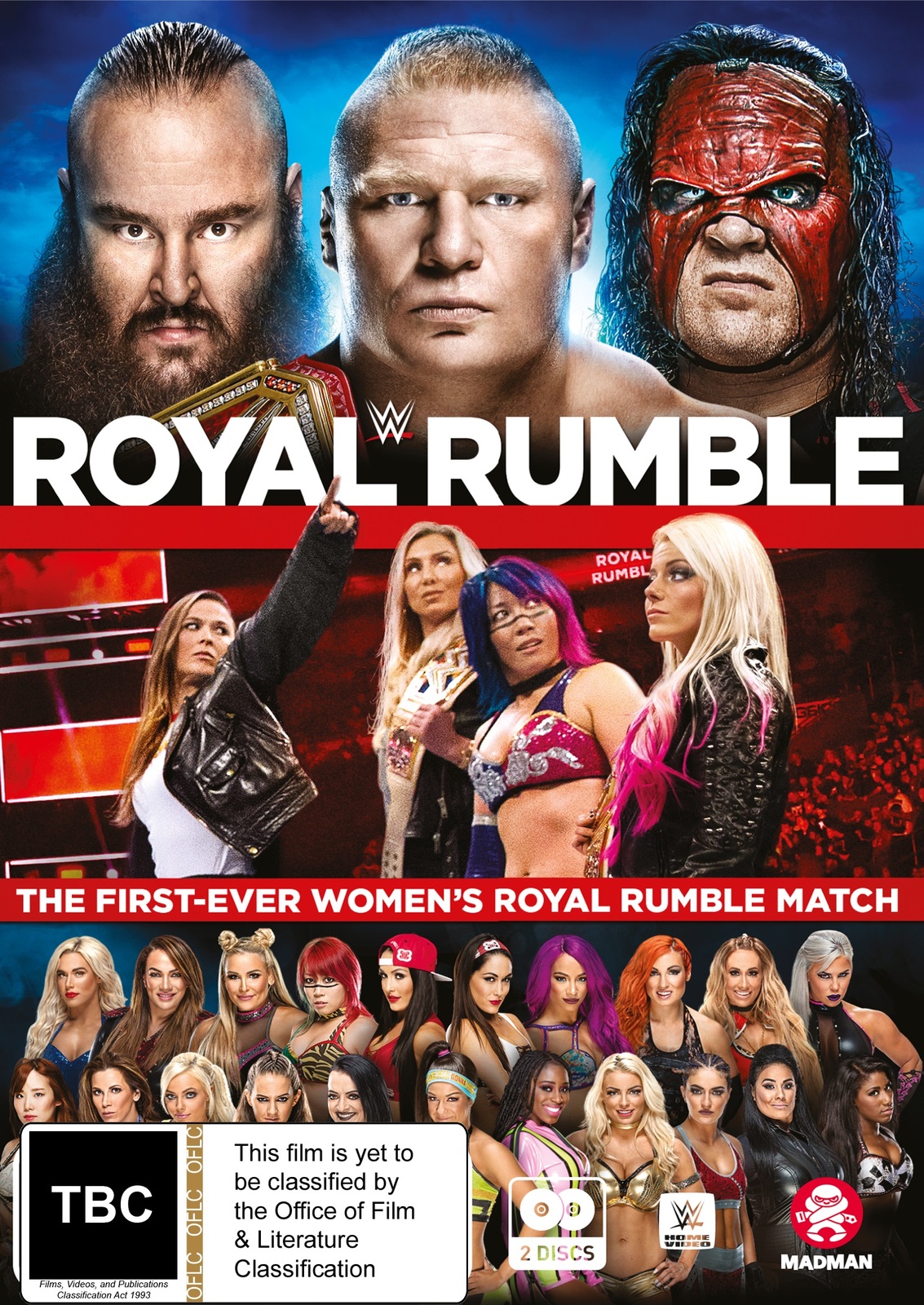 WWE: Royal Rumble 2018 on DVD image