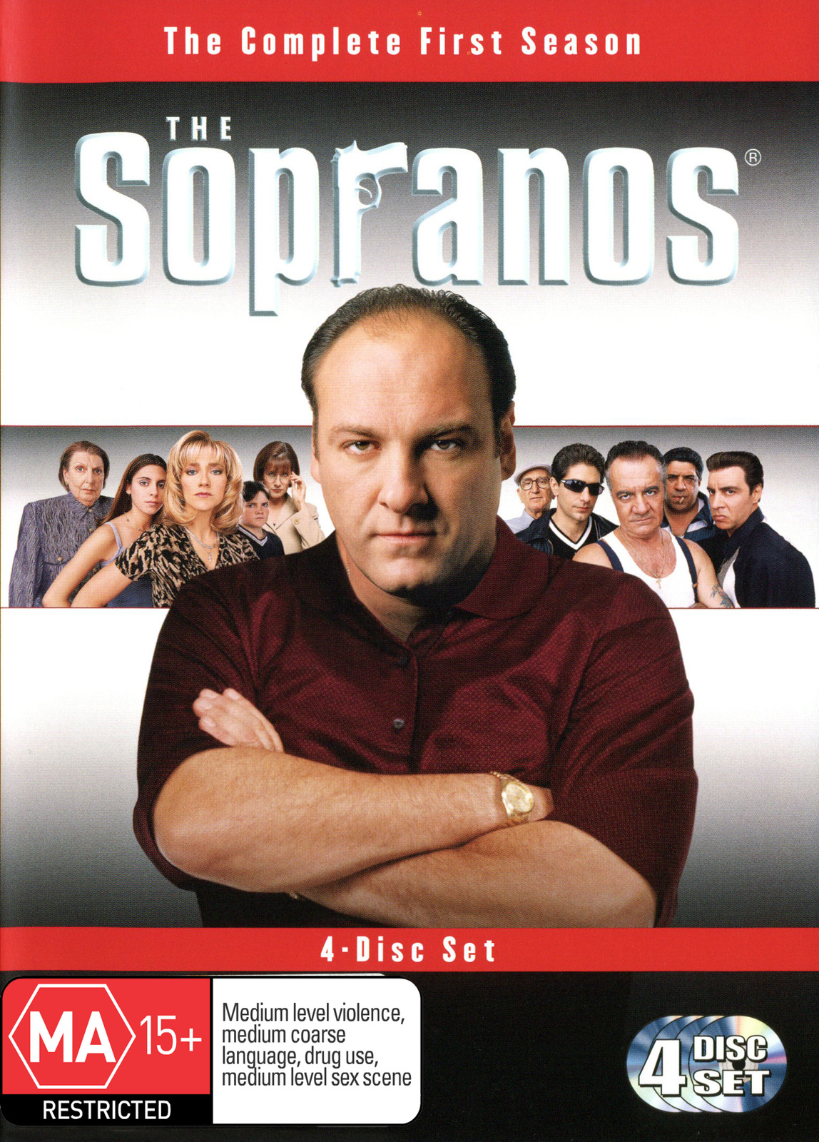 The Sopranos - Season 1 (4 Disc Box Set) on DVD image