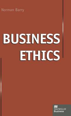 Business Ethics by Norman P Barry image