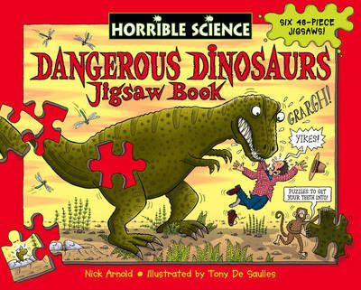Dangerous Dinosaurs Jigsaw Book by Nick Arnold image