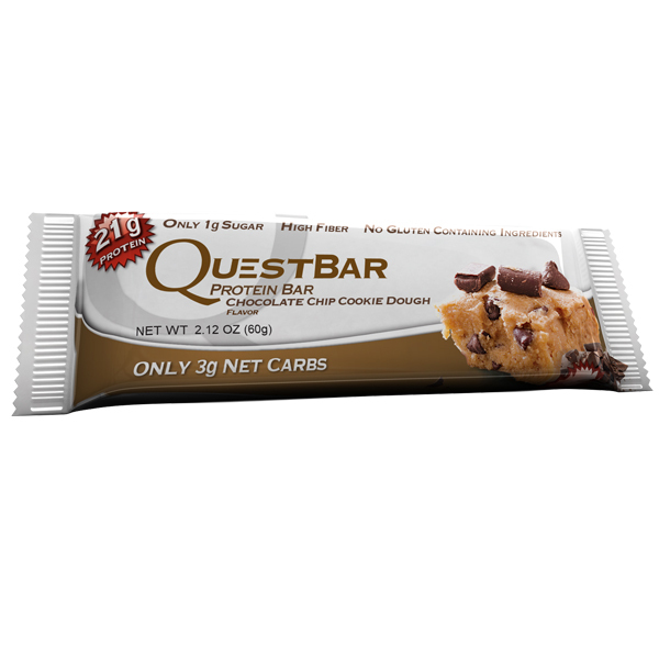 Quest Nutrition - Quest Bar Box of 12 (Chocolate Chip Cookie Dough) image