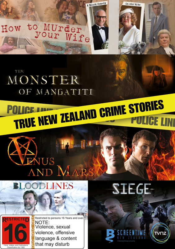 True New Zealand Crime Stories DVD Buy Now at Mighty Ape NZ