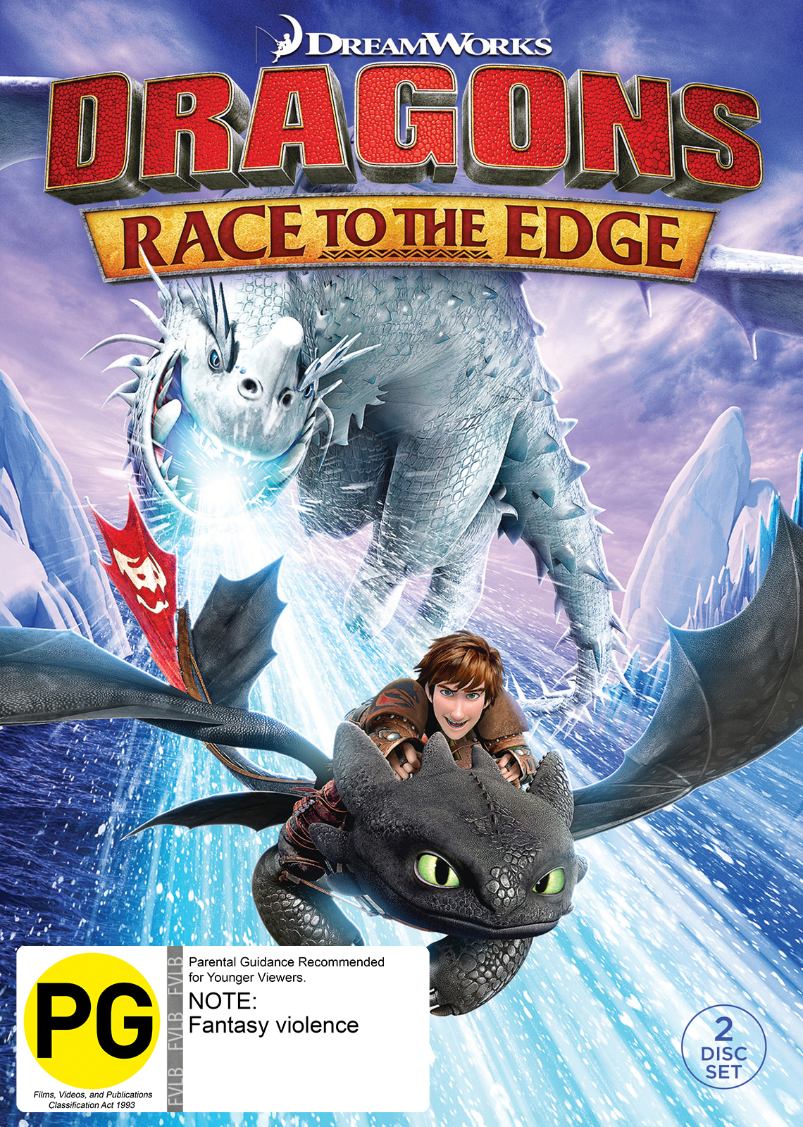 Dragons: Race to the Edge on DVD image