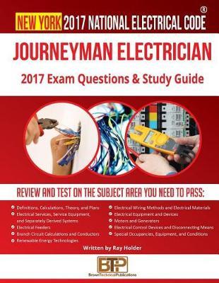 New York 2017 Journeyman Electrician Study Guide by Ray Holder image
