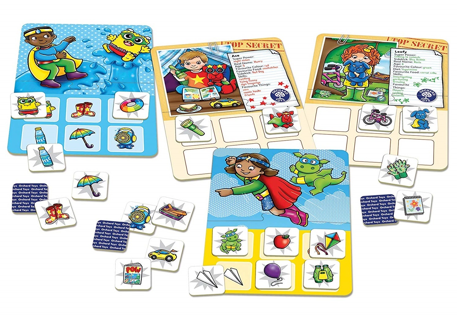 Orchard Toys: Superhero Lotto - Matching Game