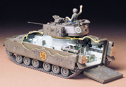 Tamiya U.S. M2 Bradley Infantry Fighting Vehicle 1/35 Model Kit image