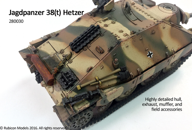 Rubicon 1/56 Jagdpanzer 38(t) Hetzer