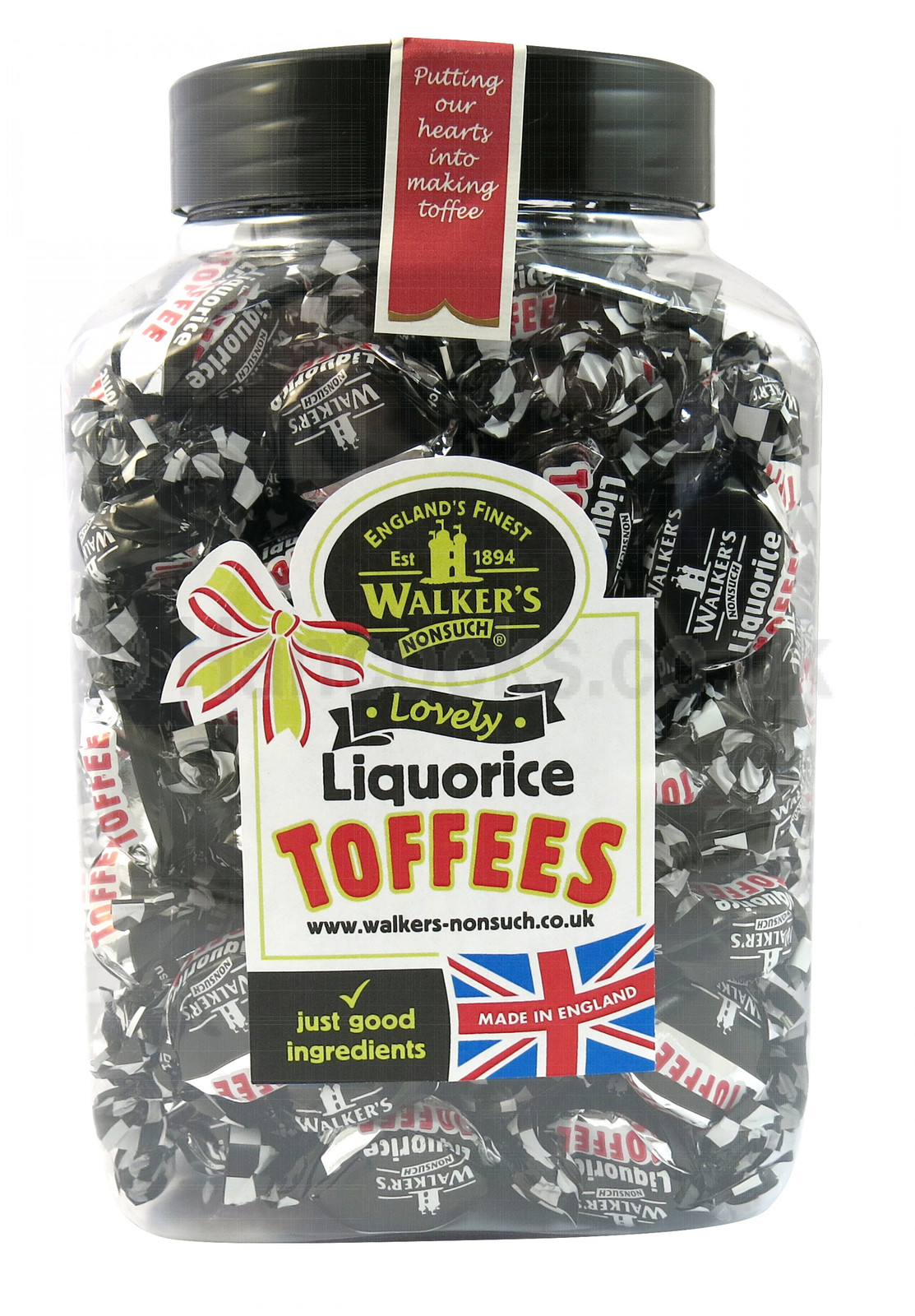 Walkers Nonsuch Liquorice Jar 1.25kg at Mighty Ape NZ