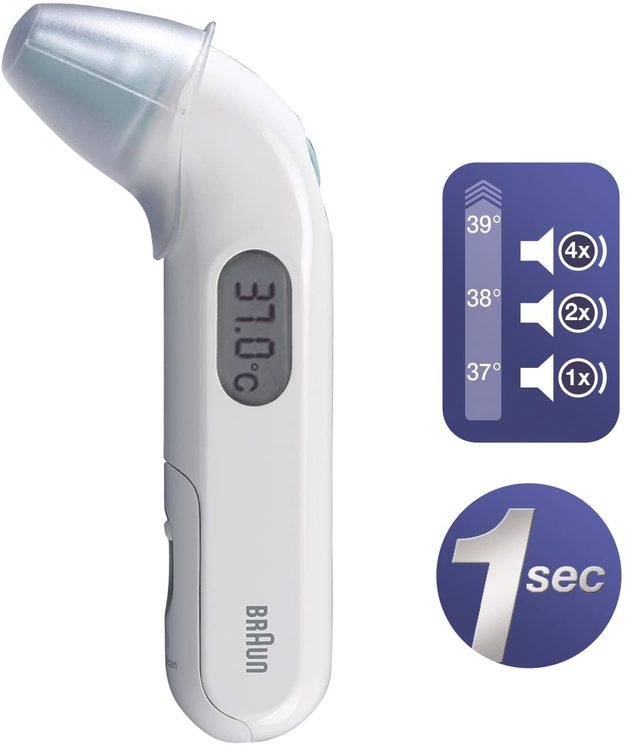 Braun IRT3030 ThermoScan 3 Ear Thermometer at Mighty Ape NZ