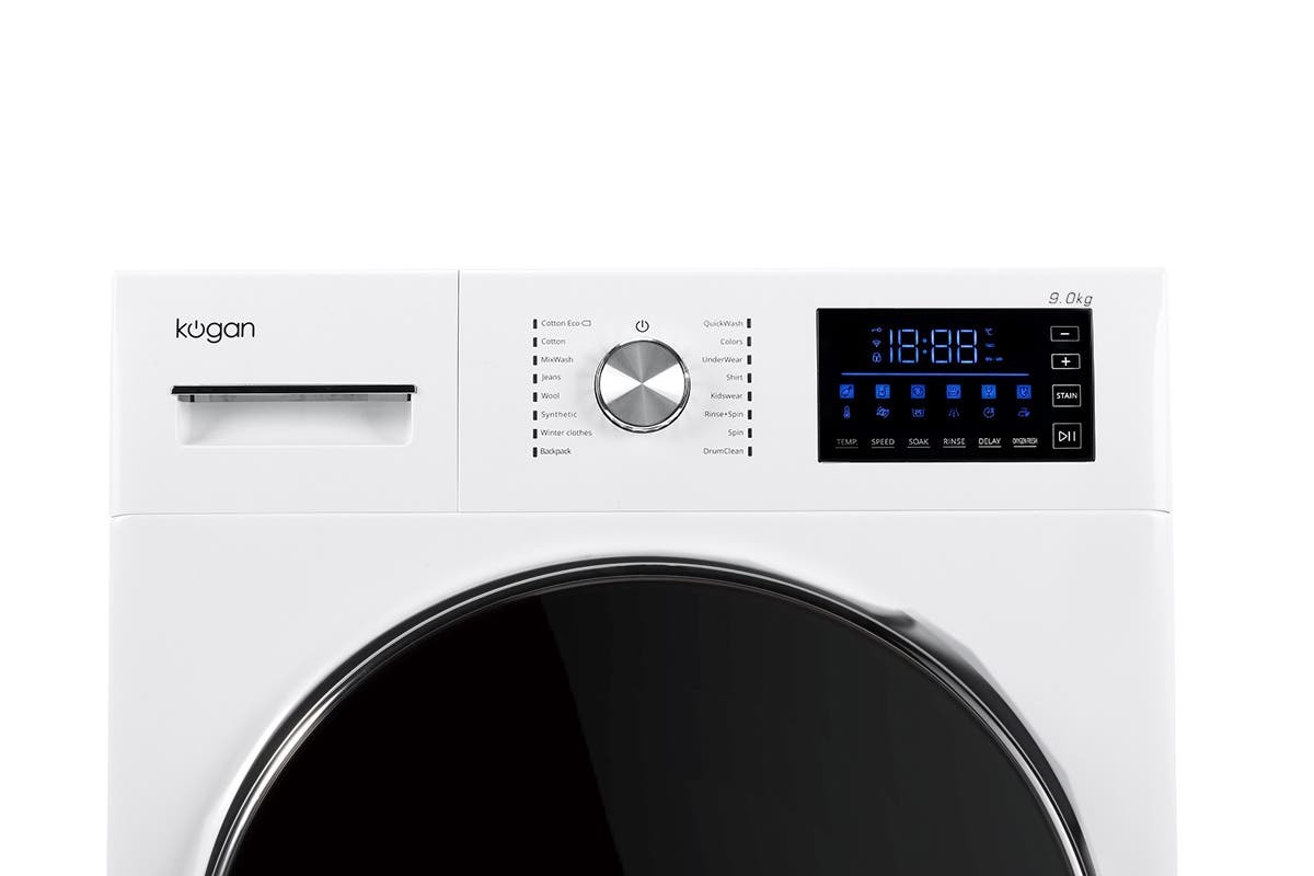 Buy Kogan 9kg Series 9 Front Load Inverter Washing Machine (White) at Mighty Ape NZ