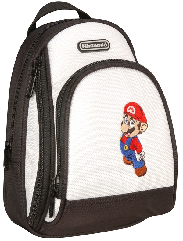 Mario Back Pack Case - White image