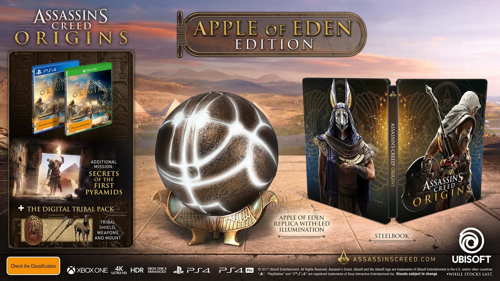 Assassin's Creed Origins Apple of Eden Edition for Xbox One image