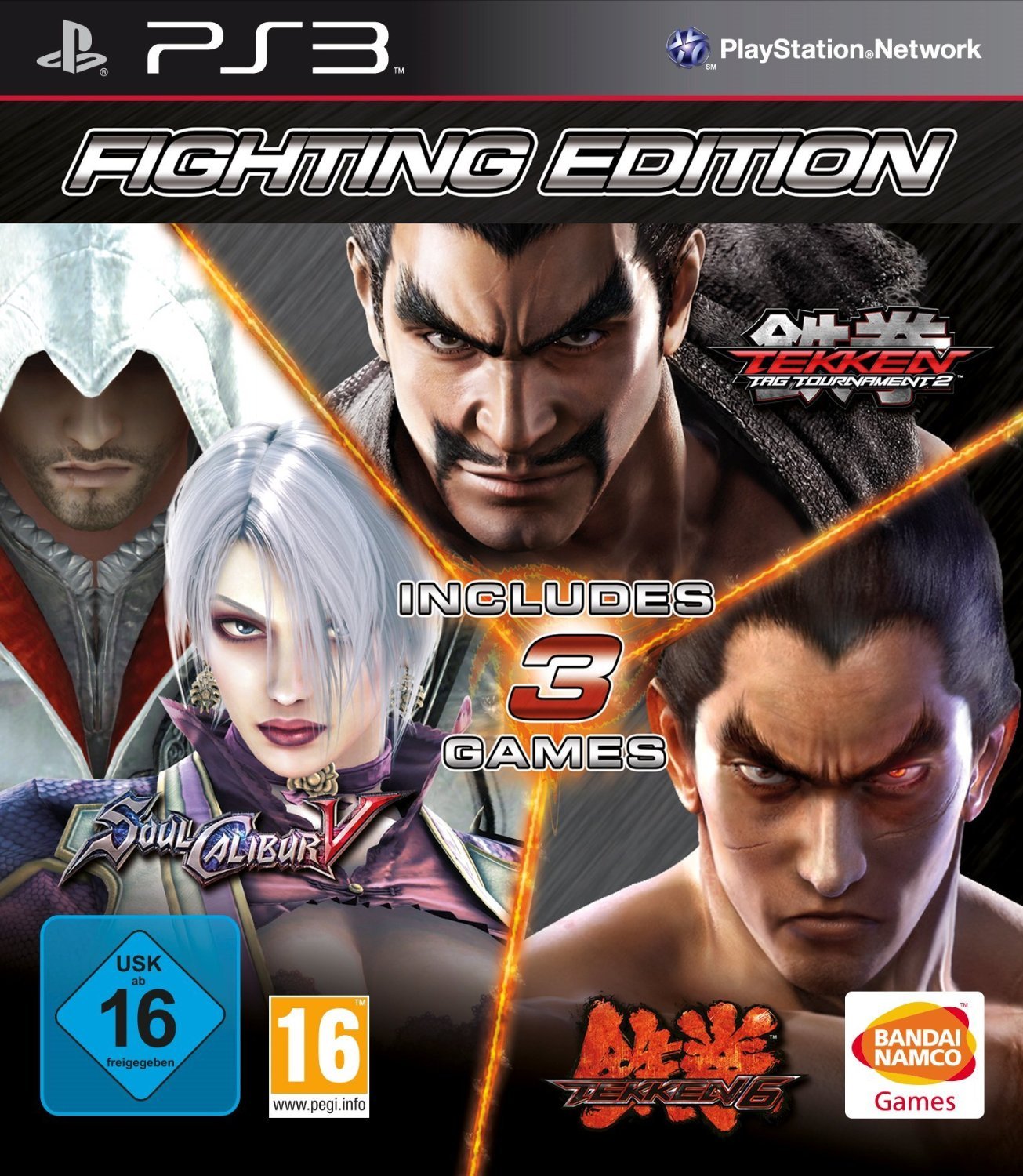 PS3 Fighting Edition Pack (3 games!) on PS3