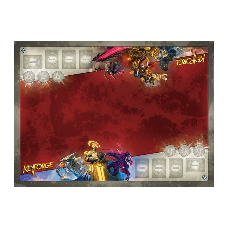 KeyForge: Call of the Archons! - Architects Vault Two Player Gamemat image