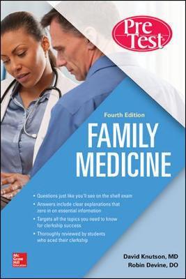 Family Medicine PreTest Self-Assessment And Review, Fourth Edition by Doug Knutson image