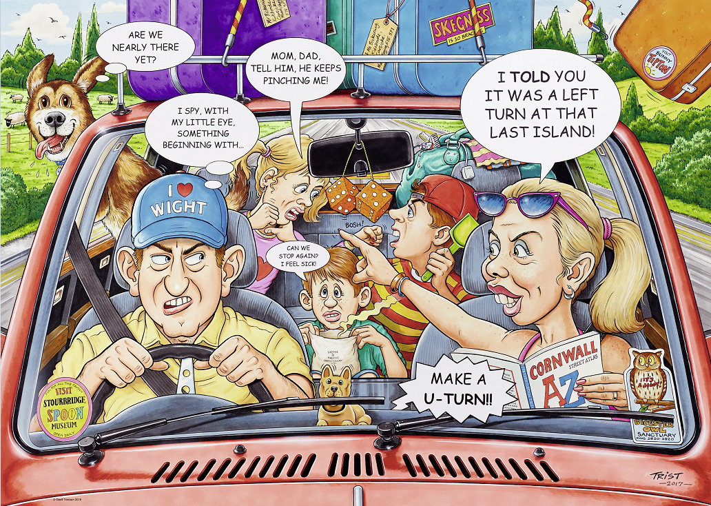 Ravensburger: 1,000 Piece Puzzle - What If? (Are We There Yet?) image