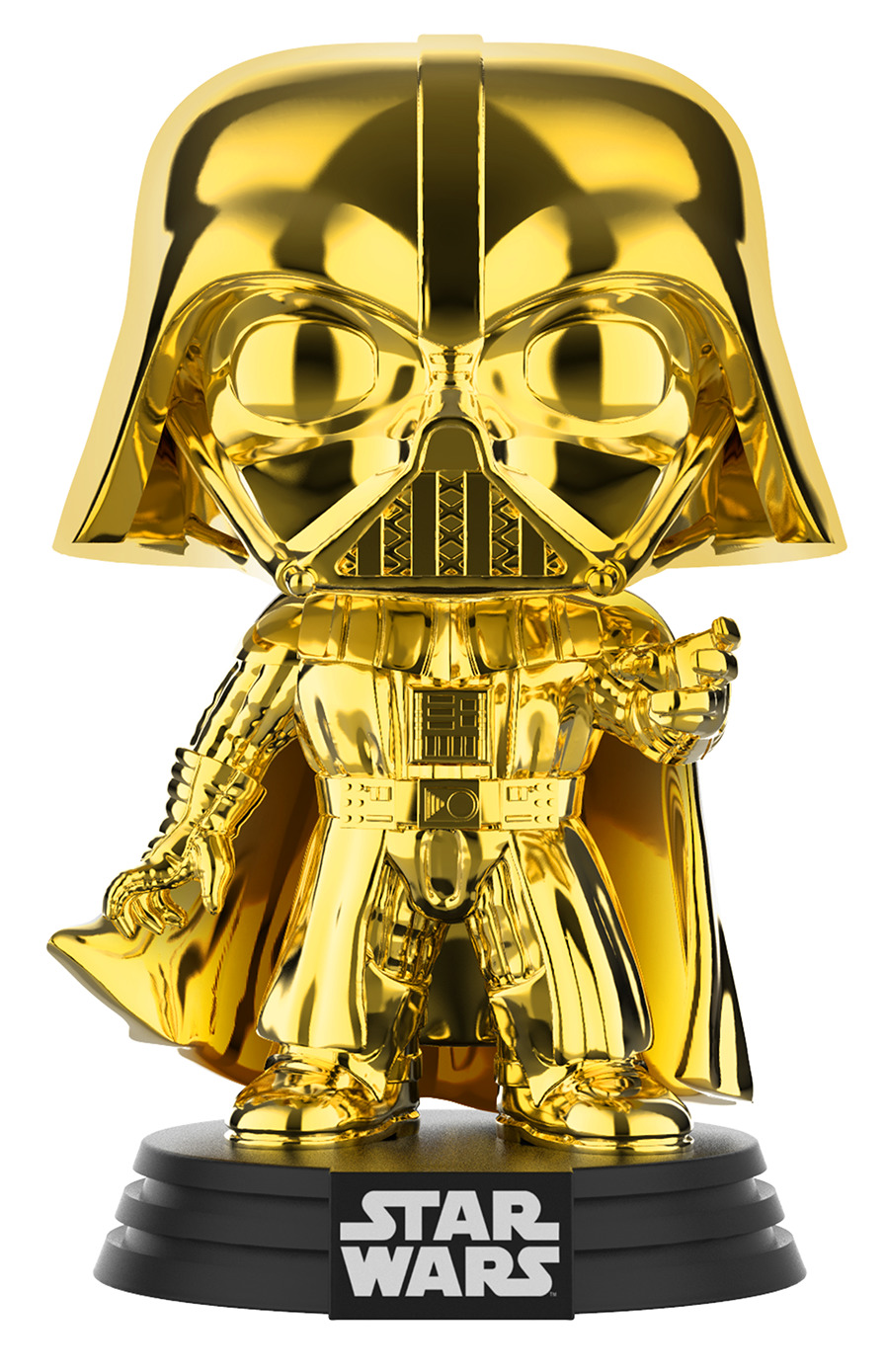 Darth Vader (Gold Chrome) - Pop! Vinyl Figure image