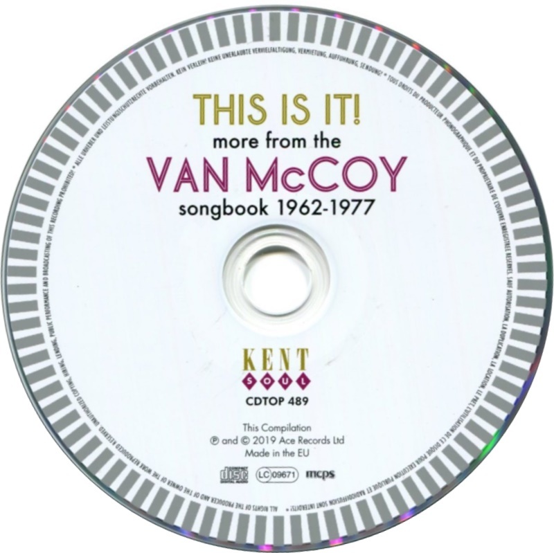 This Is It! More From The Van McCoy Songbook (1962-1977) on CD by Various